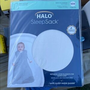 Halo SleepSack im CREAM cotton newborn